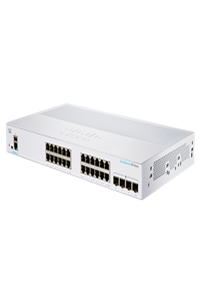 Cisco switch CBS350-24T-4X-EU 24xGbE 4xSFP+ fanless - REFRESH
