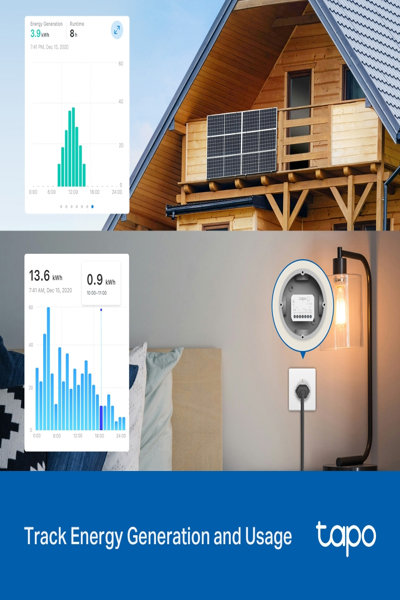 TP-LINK TAPO S110E(UN) Smart Plug Switch WLAN - TAPO S110E(UN)