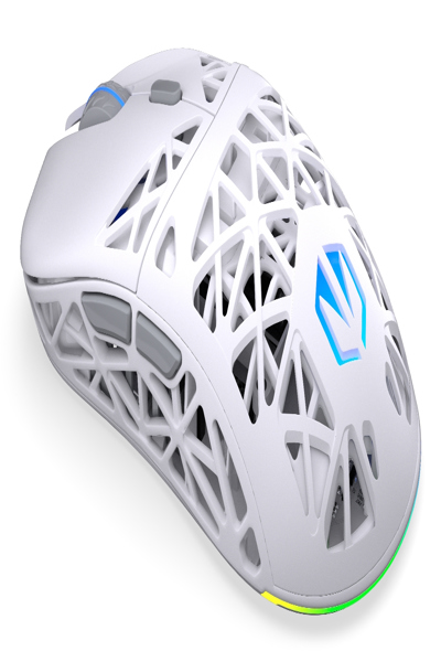 ENDORFY LIV Wireless Onyx White optical mouse - EY6A019