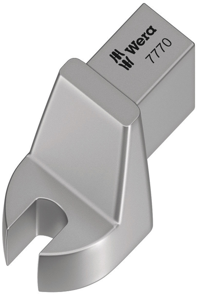 Wera 7770, Embout de clé dynamométrique, Argent, 1 pièce(s), Acier au chrome-vanadium (Cr-V)
