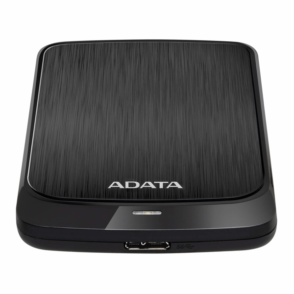 ADATA HV320 2TB external hard drive, USB 3.1, portable - AHV320-2TU31-CBK