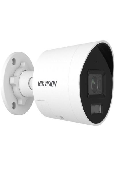 Lampe hybride intelligente Hikvision 4 MP avec ColorVu : mini-caméra fixe