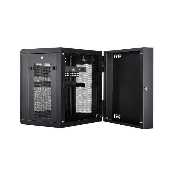 StarTech 12U Wall Mount Server Rack Up to 17in Deep - RK12WALHM