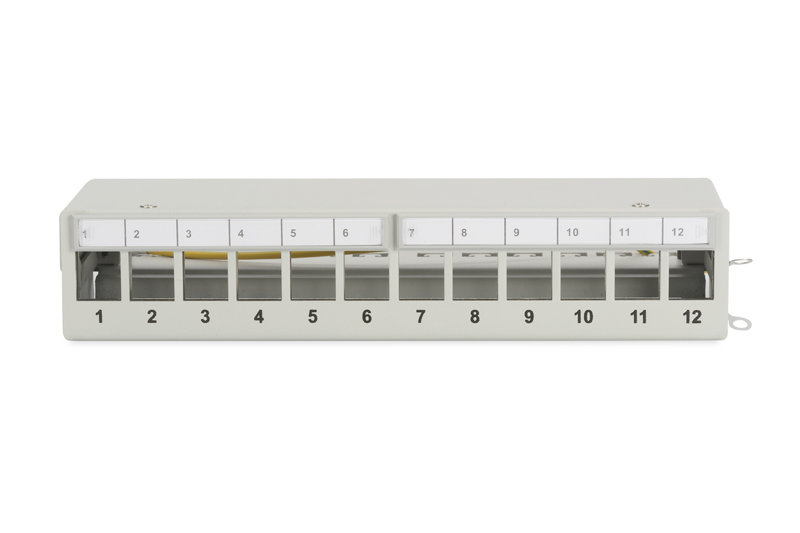 DIGITUS DN-93706 Modular Desktop Patch Panel 12Port - DN-93706