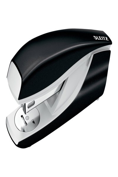 Esselte Leitz HeftgerÃ¤t Nexxt WOW 5502 schwarz im Karton Heftleistung 30 Blatt - Stapler