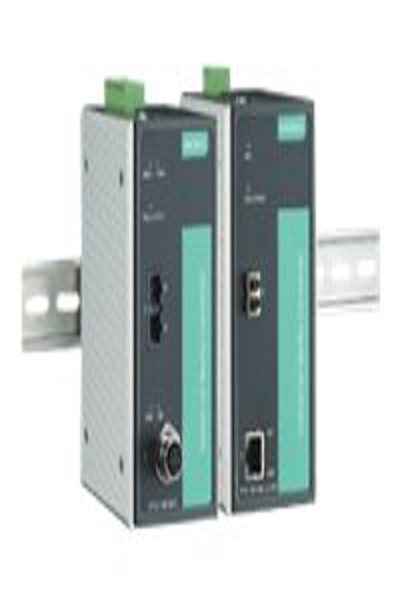 Moxa Industrieller X auf Medienkonverter Singlemode LC-Stecker - Converter - Fiber Optic