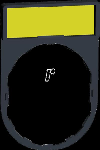 Schneider Electric ZBY4101 - Noir - Jaune - 30 mm - 40 mm - 2 g - 1 pièce(s)