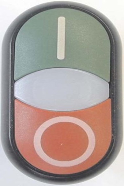 Bouton-poussoir double EATON M22-DDLF-GR-X1/X0