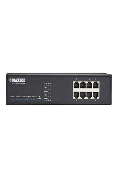Black Box Gigabit Unmanaged Switch - LGB408A-R2