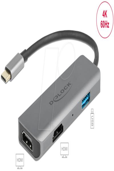 Delock dockningsstation - USB-C / Thunderbolt 3 - 87780