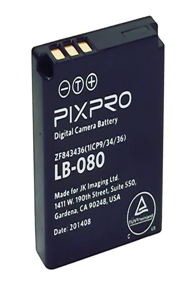 Kodak LB-080 1250 mAh 3,6 V Li-Ion Batterie