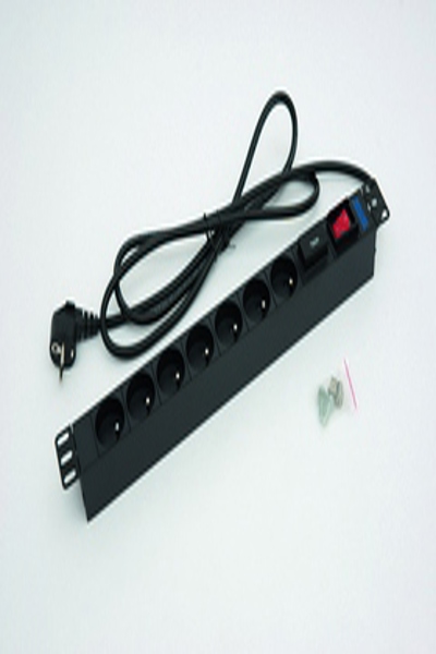 Bloc multiprise TRITON RAB-PD-X11-A1 1U 7 prises type E/F