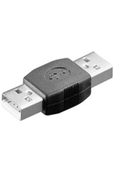 Delock USB gender changer - USB (M) to USB (M) - 65011