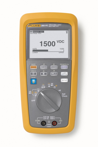 Beha-Amprobe Fluke 5593173 Solar-Multimeter 283FC mit Sicherheit gemaess CAT III 1500