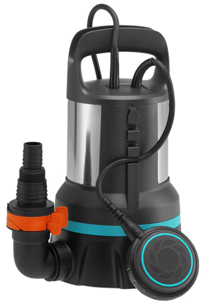 Pompe Gardena 9032-61 en acier inoxydable, câble de 10 m, 11 000 l/h