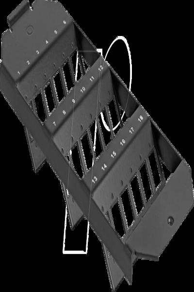 Delock Patchpanel - för SC simplex / LC duplex-kopplare - 88163