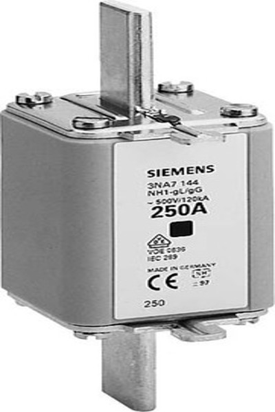 Siemens NH fuse link G1 63A 500AC/440VDC 3N 3NA7122