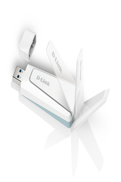 D-Link AX18U AX1800 Wi-Fi 6 USB Adapter - Hub - WLAN - AX18U