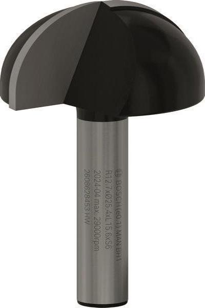 Bosch HohlkehlfrÃƒÂ¤ser Standard for Wood O 25.4mm Radius 12.7mm Schaft 6mm