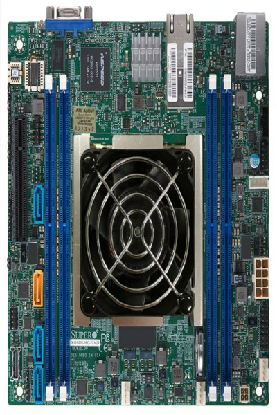 Supermicro MBD-X11SDV-8C+-TLN2F-B, Intel, BGA 2518, Intel® Xeon® D, D-2141I, DDR4-SDRAM, 512 Go