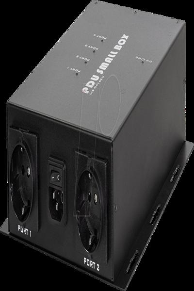 LogiLink PDU4S01 4-portars PDU med skyddskontakt - PDU4S01