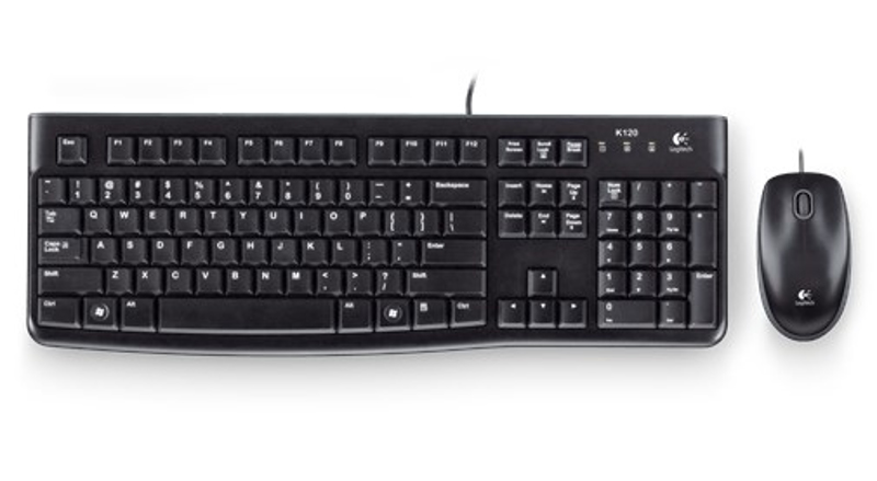 Logitech Desktop MK120 - Tangentbord och Mus set - 920-002549