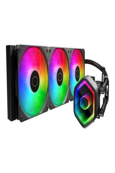 Cooler Master WAK MasterLiquid 360 Core II ARGB - Processor cooler - AMD Socket AM4 (Ryzen) - MLW-D36M-A18PA-R1