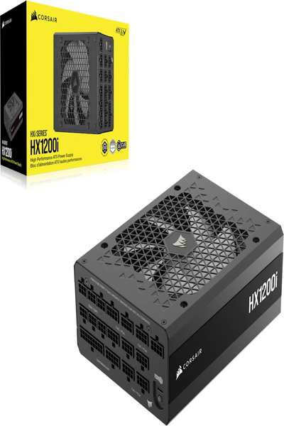 Corsair HXi Series 2025 HX1200i 80 PLUS Platinum C14 Version - Power Supply - ATX