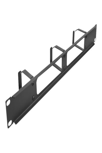 Delock Rack-kabelhanteringspanel med krokar - 66657