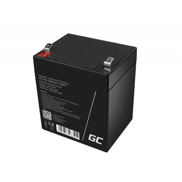 AGM44 UPS-batteri förseglad blysyra (VRLA) 12V 4,5Ah - AGM44