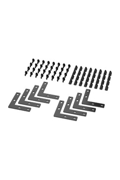 APC NetShelter - Support de rack - Noir, lot de 8