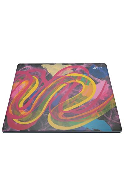 Cherry Xtrfy GP4, Multicolour, Image, Fabric, Non-slip base, Gaming mouse pad - XG-GP4-L-PINK