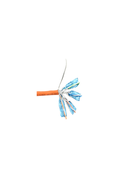 Câble d'installation solide en ligne 250 MHz S/STP Cat.6 CU AWG23 sans halogène 50 m