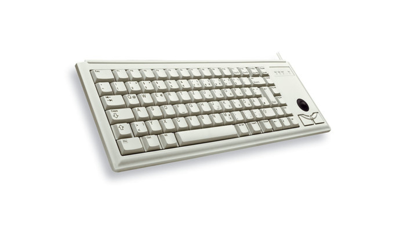 Cherry CORDED HIGH PERFORMANCE COMPACT TRACKBALL KEYBOARD - G84-4400LUBFR-0