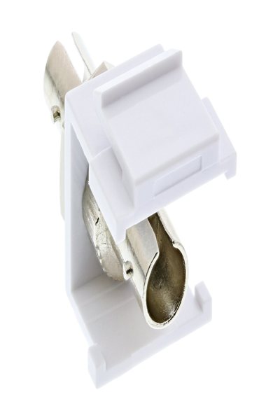Adaptateur enfichable Keystone pour fibre optique InLine - simplex ST/ST - MM, manchon en céramique