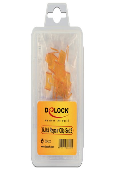 Delock 86422 - Network Cable/Adapter Set - 40 pc(s)
