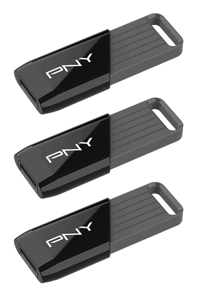 PNY ATTACH X USB 3.2 128 Go PACK X3 - 128 Go
