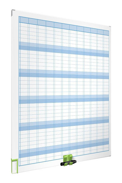 Nobo Performance - Whiteboard med raderbar kartong - 3048001