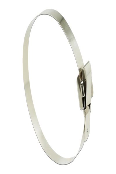 Delock 18762 - Releasable cable tie - Stainless steel - Stainless steel - 150 mm - 10 mm - 20 pc(s) - 18762