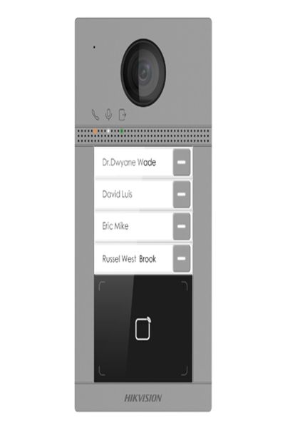 Hikvision DS-KV8413-WME1 Villa Door Station - DS-KV8413-WME1(C)/FLUSH/EUROPE
