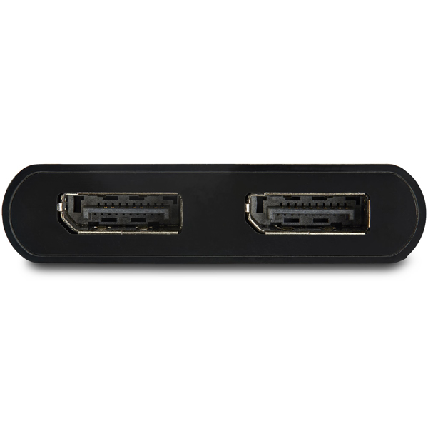 StarTech.com MST Hub - DisplayPort auf 2x Displayport - Multi Stream Transport Hub - DP 1.2 auf DP - Video-Verteiler - 2 Anschlüsse - MSTDP122DP