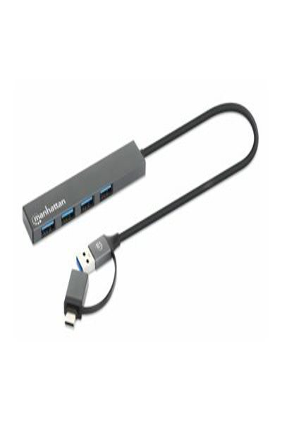 Manhattan 4-Port USB 3.2 Gen 1 Hub