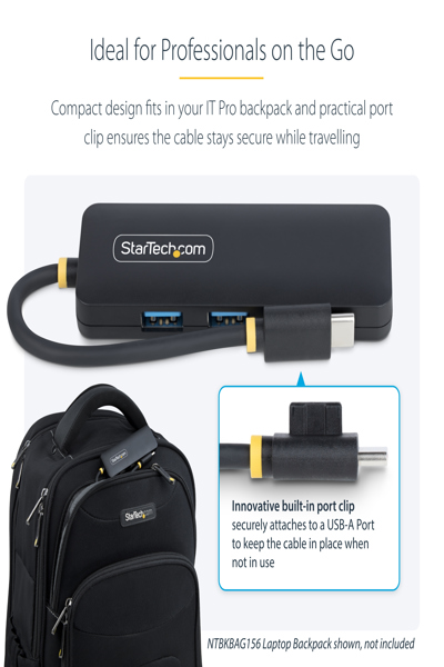 StarTech.com 4-Port USB-C Hub 5Gbps - H5C4A-USB-HUB