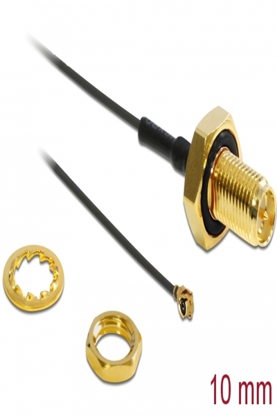 Delock HF-antennanslutning för installation - 88458