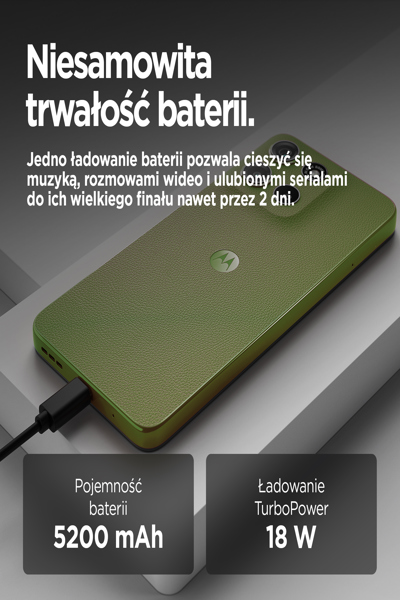 Motorola Solutions Moto G15 4G 8GB/128GB Green - Smartphone