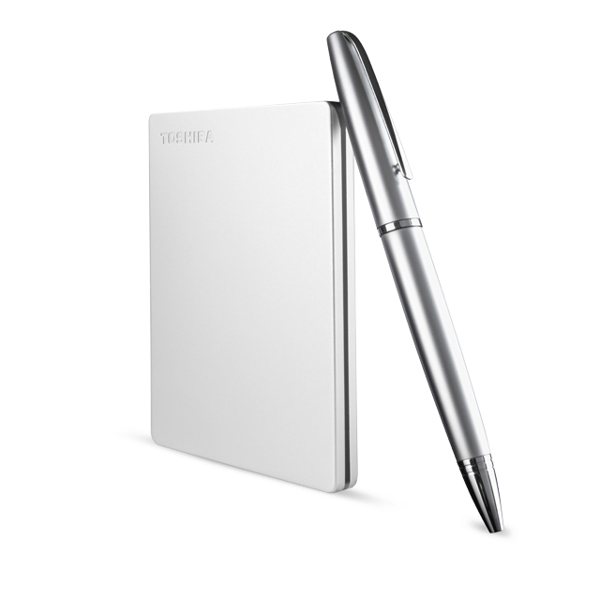 Toshiba Canvio Slim External Hard Drive 2 TB - HDTD320ES3EA