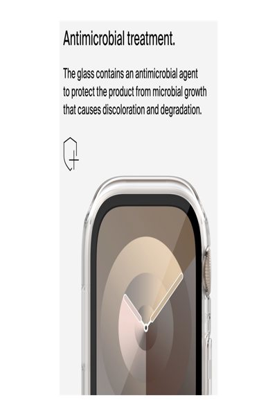 Belkin ScreenForce 2-i-1 360° Antimikrobiellt Skärmskydd Apple Watch - OVG004ZZCL-REV