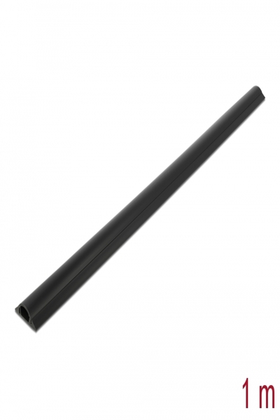 Goulotte de câbles Delock - 1 m - noire