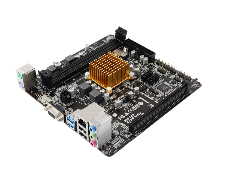 Biostar A68N-2100K Motherboard Mini-ITX AMD E1 6010 - A68N-2100K