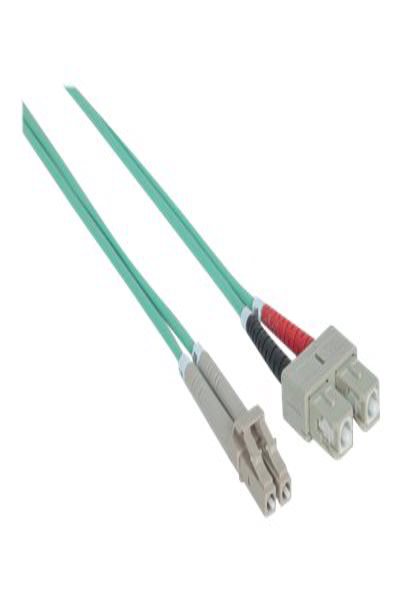 Intellinet Fiber Optic Patch Cable OM3 LC/SC 2m - 750158